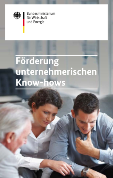 BMWi Förderung unternehmerischen Know-hows